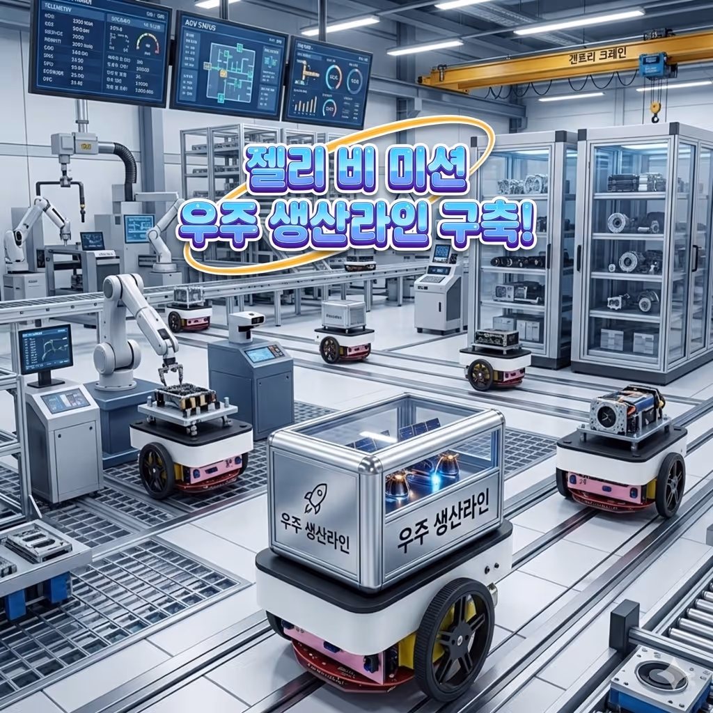 4. 우주 생산라인 구축