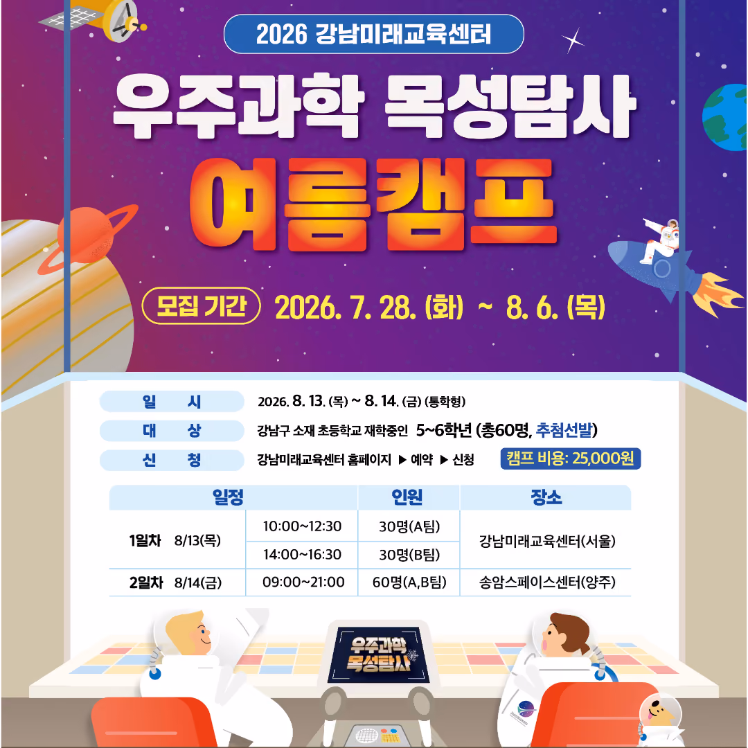 목성탐사여름캠프