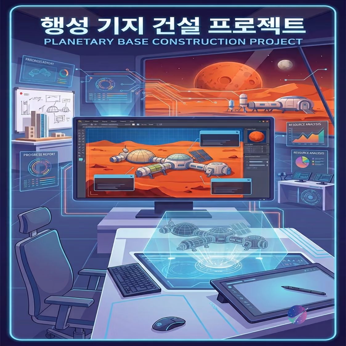 4. 행성 기지건설